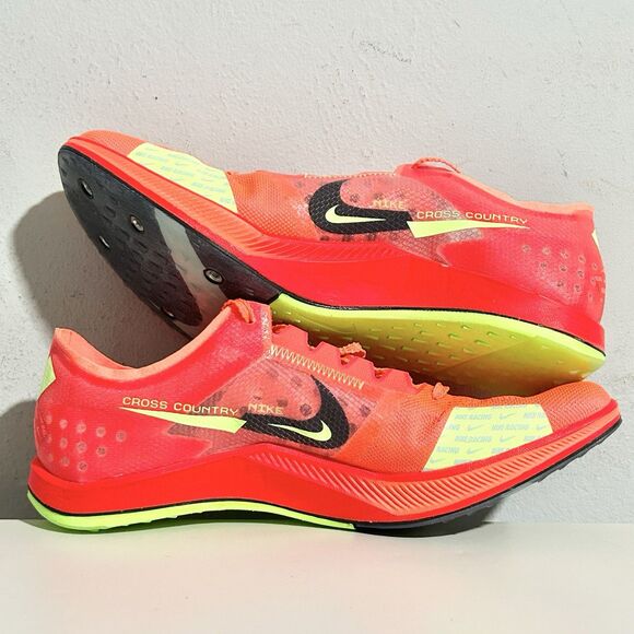 Nike ZoomX Dragonfly XC “Bright Crimson Lime Blast” Men Size 9-12 Track Spikes main image 6